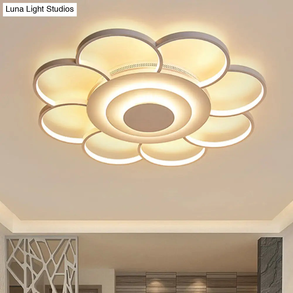 ديكوربايتس™ 31.5 بوصة/39 بوصة مصباح سقف LED أبيض أكريليكي مثبت على الحائط بإضاءة دافئة/بيضاء/طبيعية - بسيط وواسع