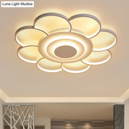 ديكوربايتس™ 31.5 بوصة/39 بوصة مصباح سقف LED أبيض أكريليكي مثبت على الحائط بإضاءة دافئة/بيضاء/طبيعية - بسيط وواسع