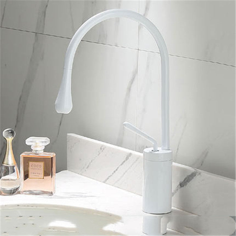 White European style basin faucet