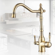 Copper Antique Kitchen Faucet
