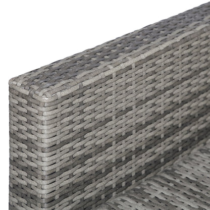 4 Piece Patio Furniture Set with Cushions