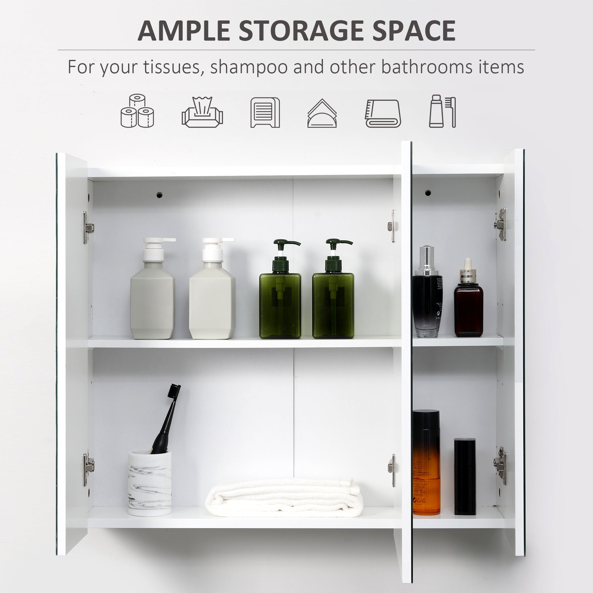 LED Wall Medicine Cabinet