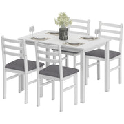 White Farmhouse Dining Set