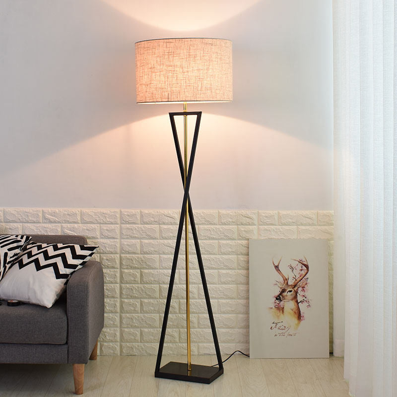 Cloth Nordic Floor Lamp