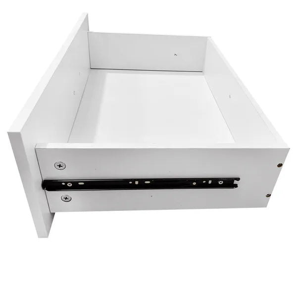 Sistema Organizador de Armario, Sistema de Armario Empotrado de 71" de Altura con Cajones, Armario de Madera con Estantes, Sistema de Armario de Madera DIY con Estantes de Armario Montados en la Pared (87" de Ancho x 16" de Profundidad x 71" de Altura)