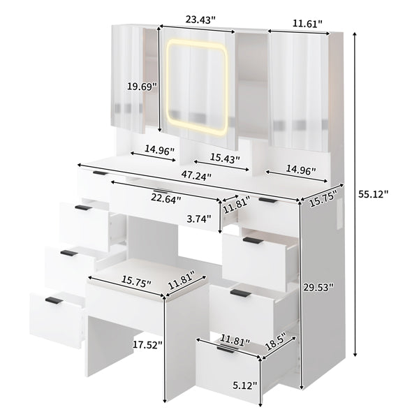 Modern Vanity Table Set