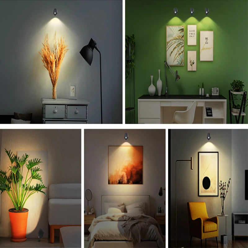 360° Adjustable Touch Control Wall Lamp