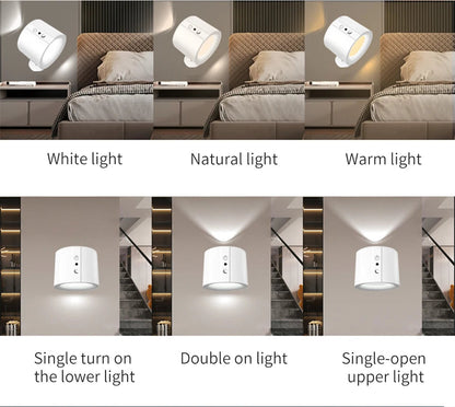 360° Rotatable LED Wall Sconce