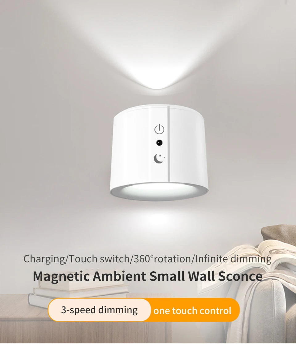 360° Rotatable LED Wall Sconce