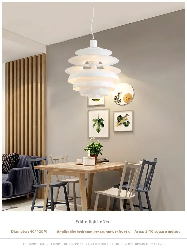 Snowball Chandelier Minimalist Creative Soft Mounted Chandelier