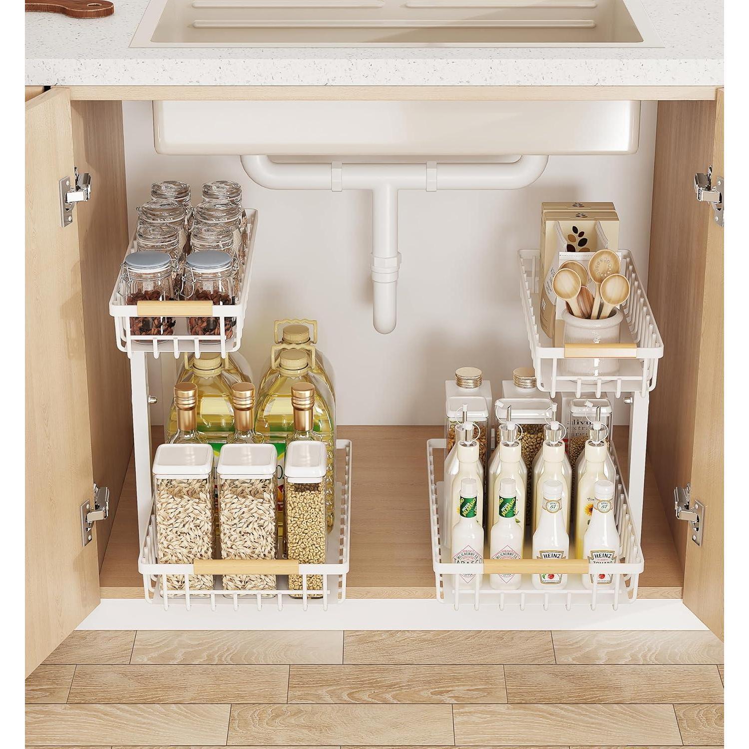 Metal Two-Tier Storage Rack