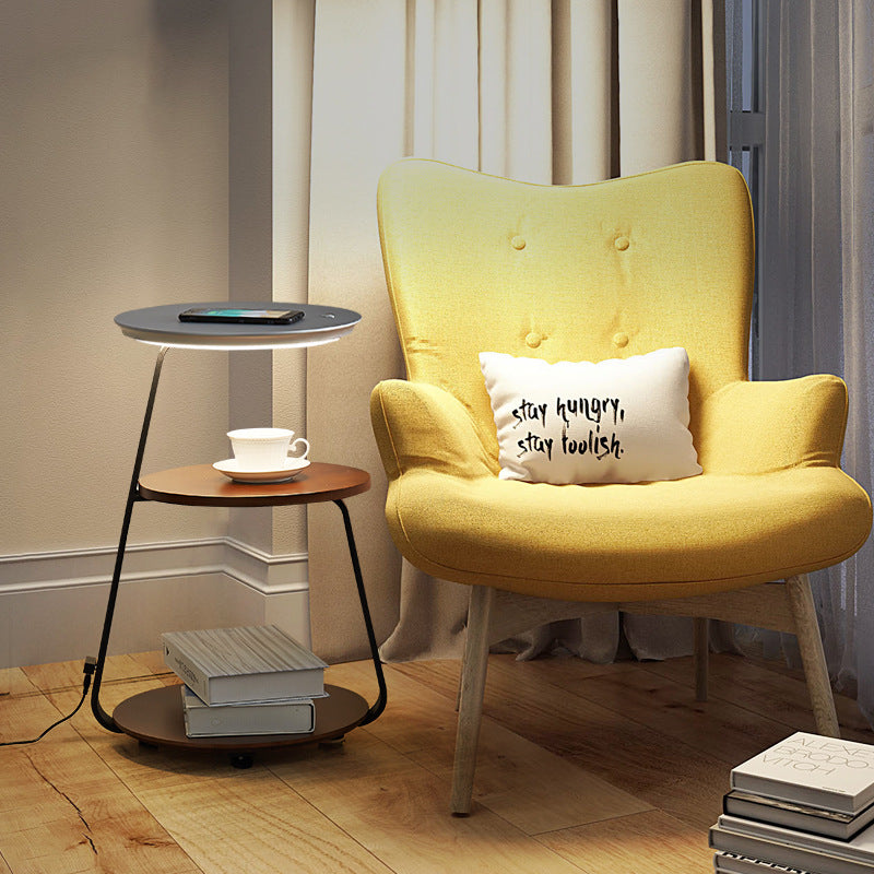 Walnut Floor Lamp