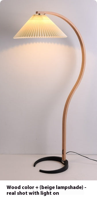 Wood Nordic Floor Lamp