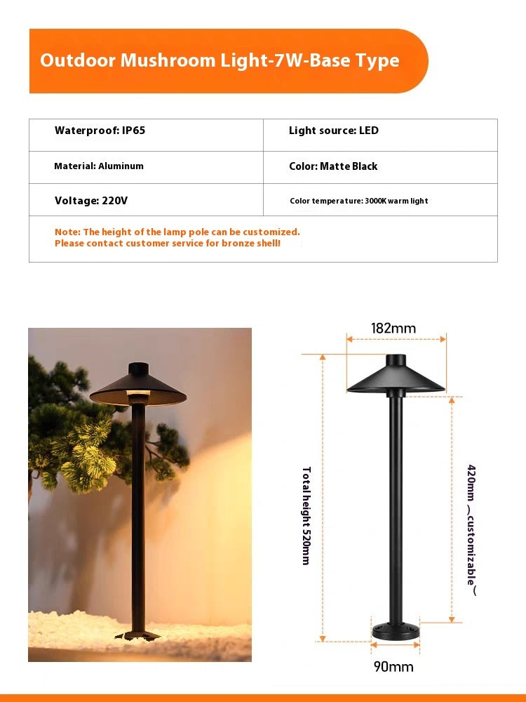 Lawn Lamp Outdoor Floor Outlet Floor Garden Lamp