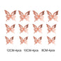 3D Butterfly Wall Stickers Set