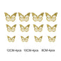 3D Butterfly Wall Stickers Set