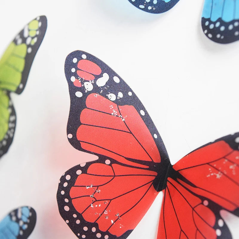 3D Butterfly Wall Stickers Set