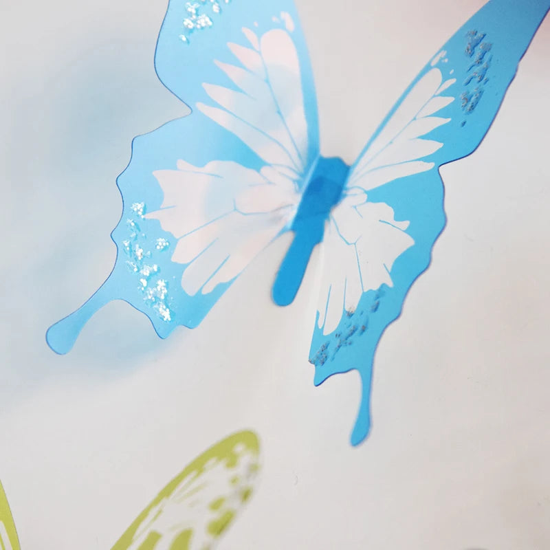 3D Butterfly Wall Stickers Set