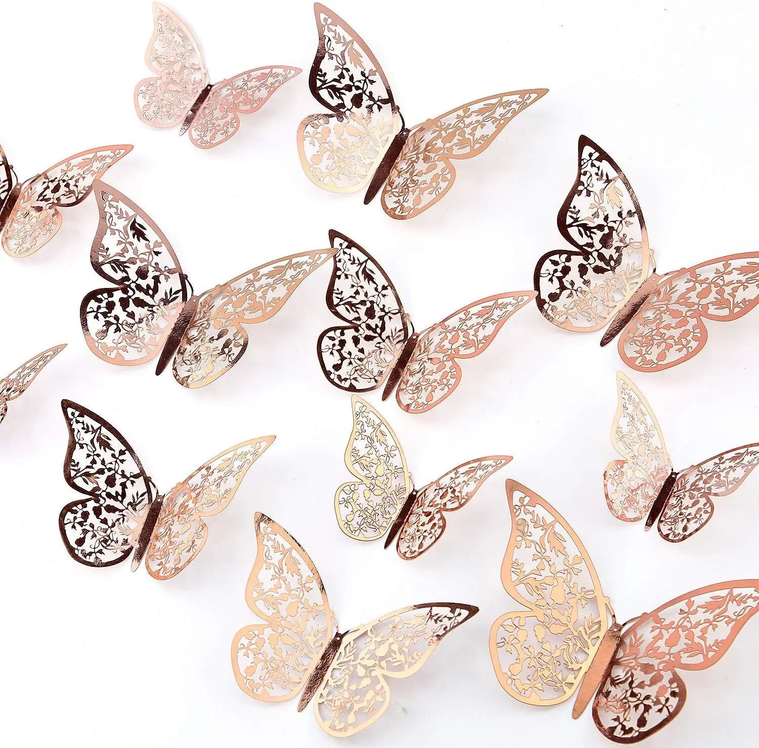 3D Butterfly Wall Stickers Set