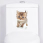 3D Cat & Dog Toilet Stickers