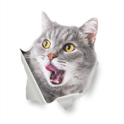 3D Cat & Dog Toilet Stickers