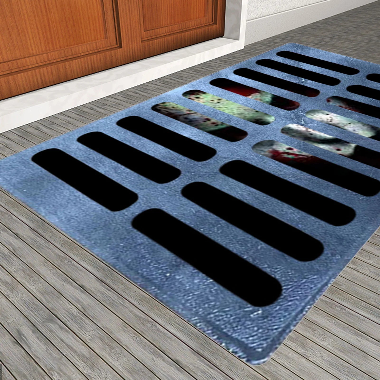 3D Clown Trap Horror Doormat