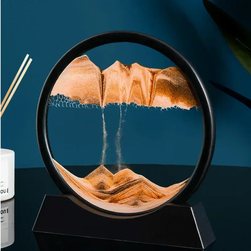 3D Deep Sea Moving Sand Art