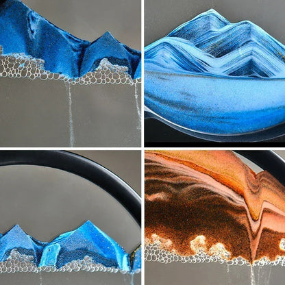 3D Deep Sea Moving Sand Art