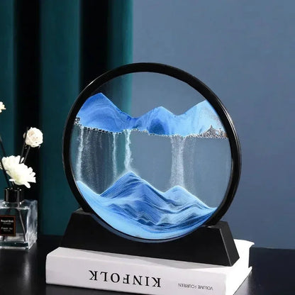 3D Deep Sea Sand Art Clock