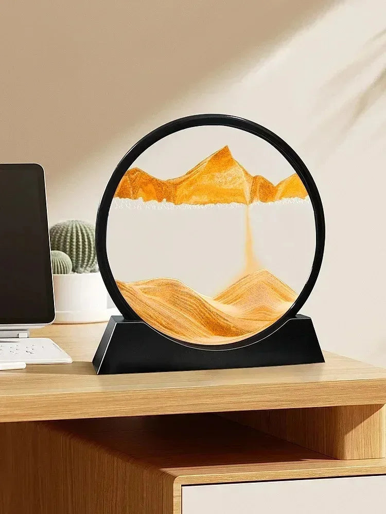 3D Deep Sea Sand Art Clock