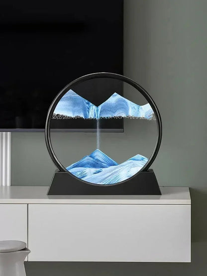 3D Deep Sea Sand Art Clock