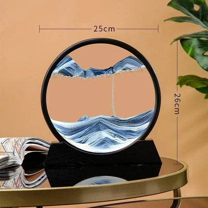 3D Deep Sea Sand Art Clock