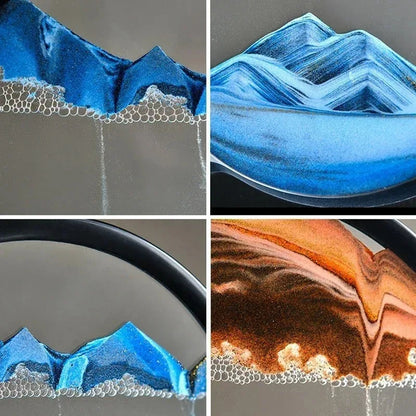 3D Deep Sea Sand Art Clock