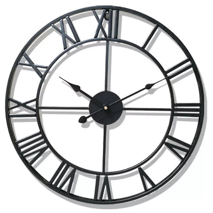 3D Retro Roman Numeral Wall Clock