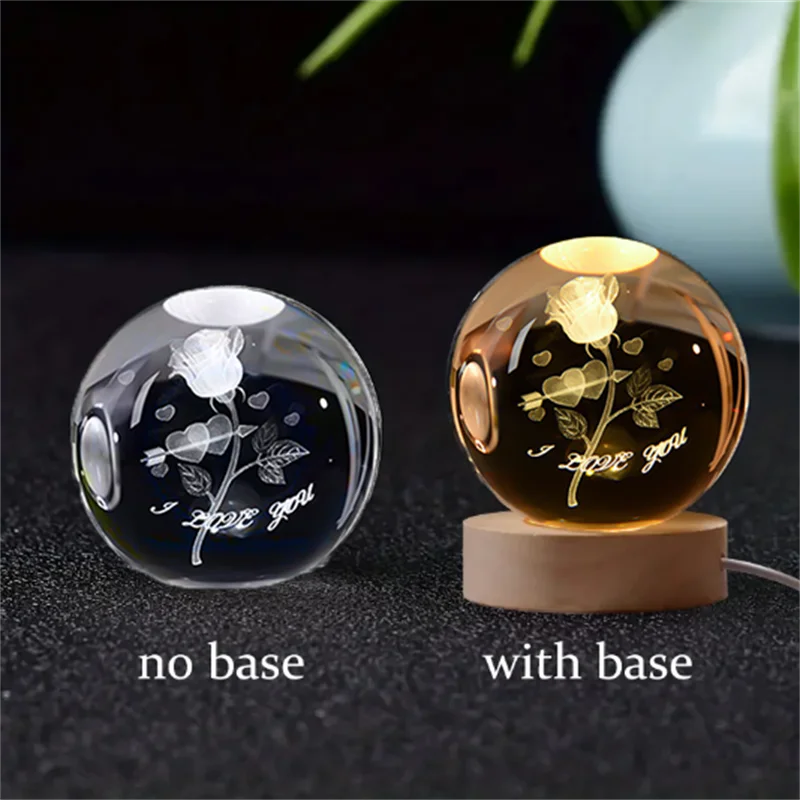 3D Solar System Crystal Ball