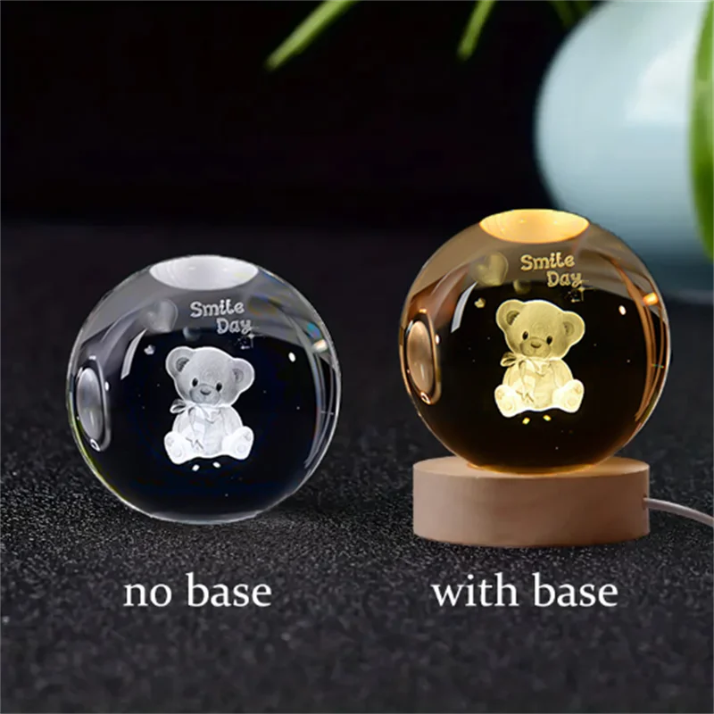 3D Solar System Crystal Ball