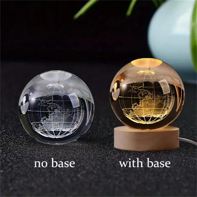 3D Solar System Crystal Ball