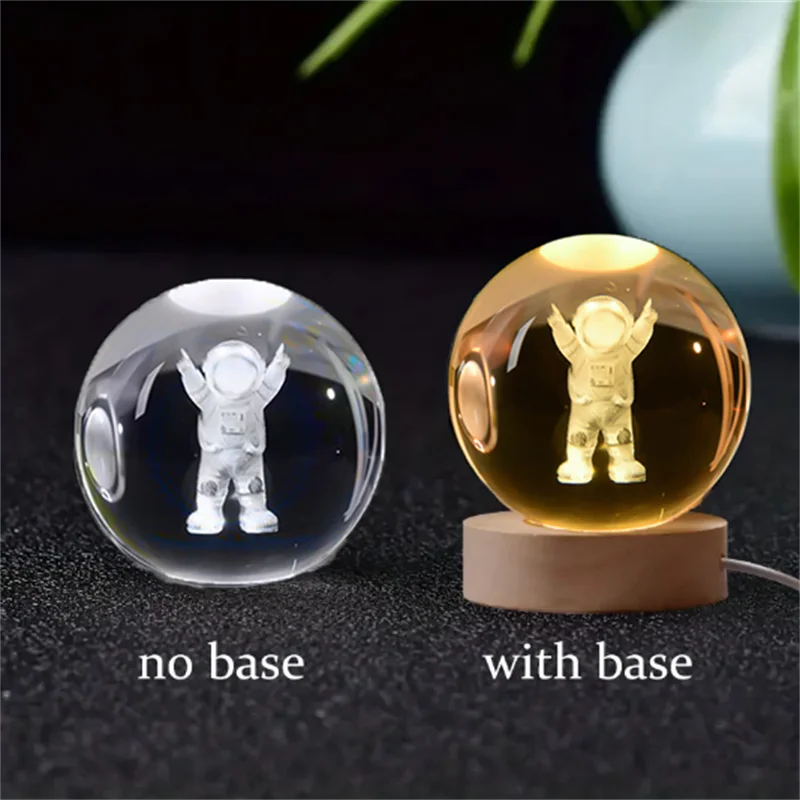 3D Solar System Crystal Ball