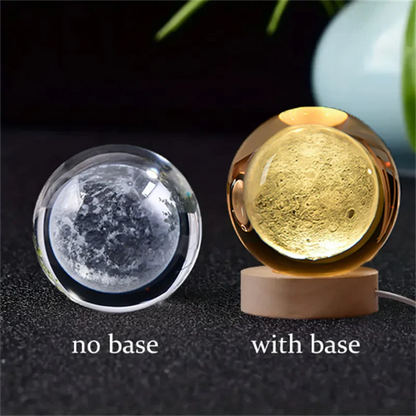 3D Solar System Crystal Ball