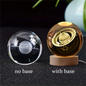 3D Solar System Crystal Ball