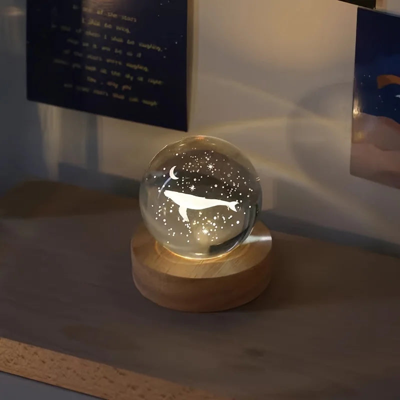 3D Solar System Crystal Ball