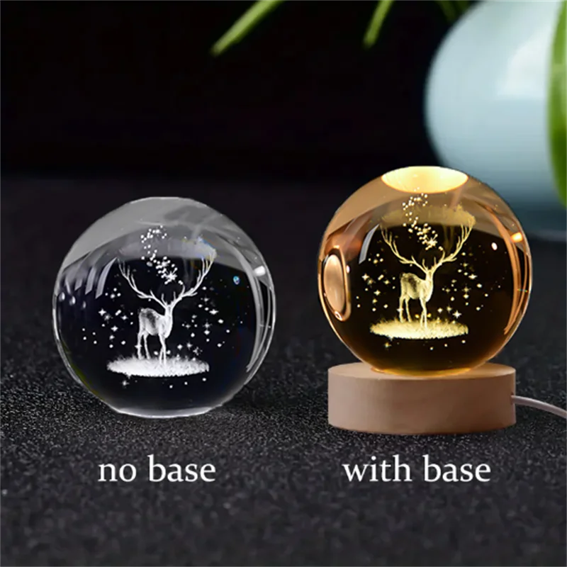 3D Solar System Crystal Ball