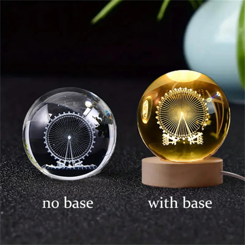 3D Solar System Crystal Ball