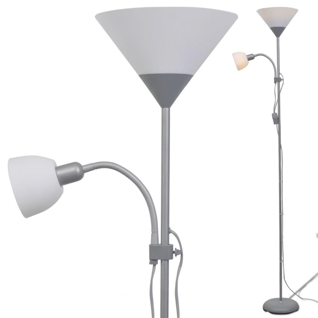 Elegant White Floor Lamp