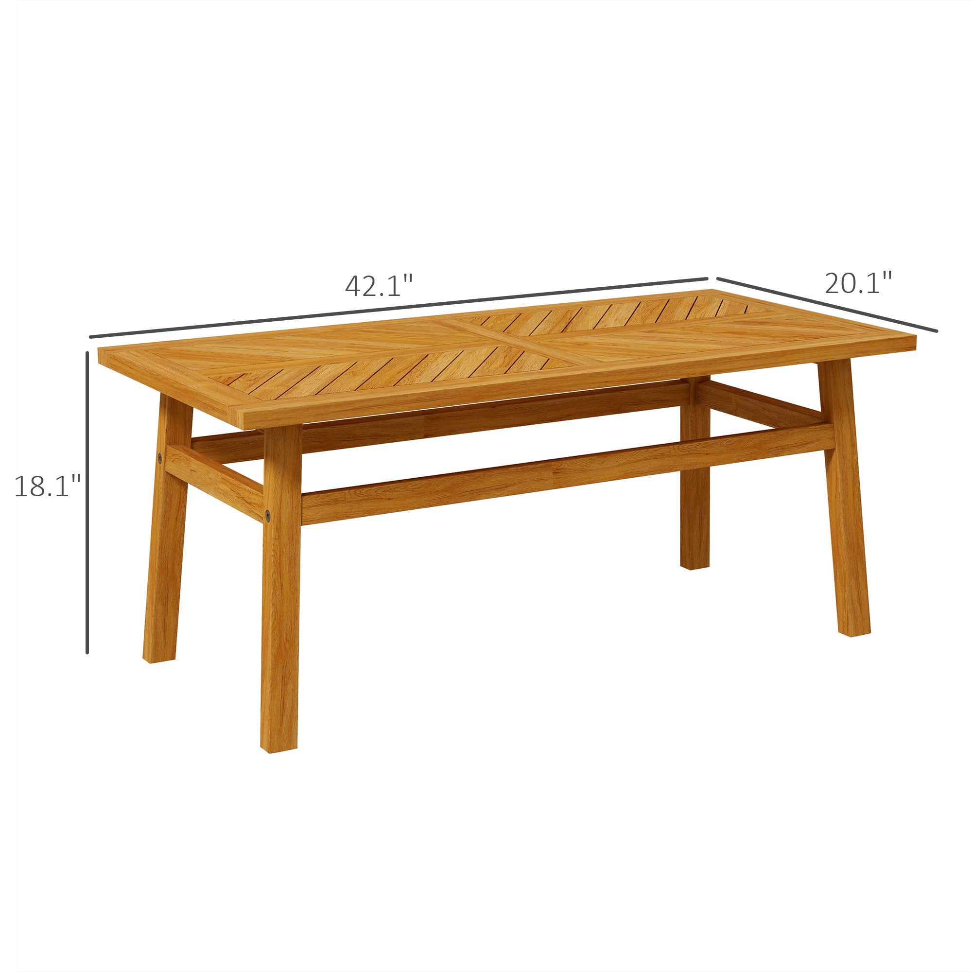 Acacia Outdoor Coffee Table