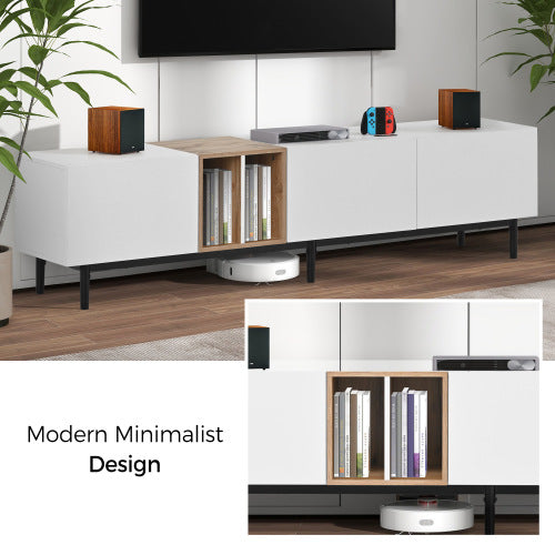 White Modern TV Stand