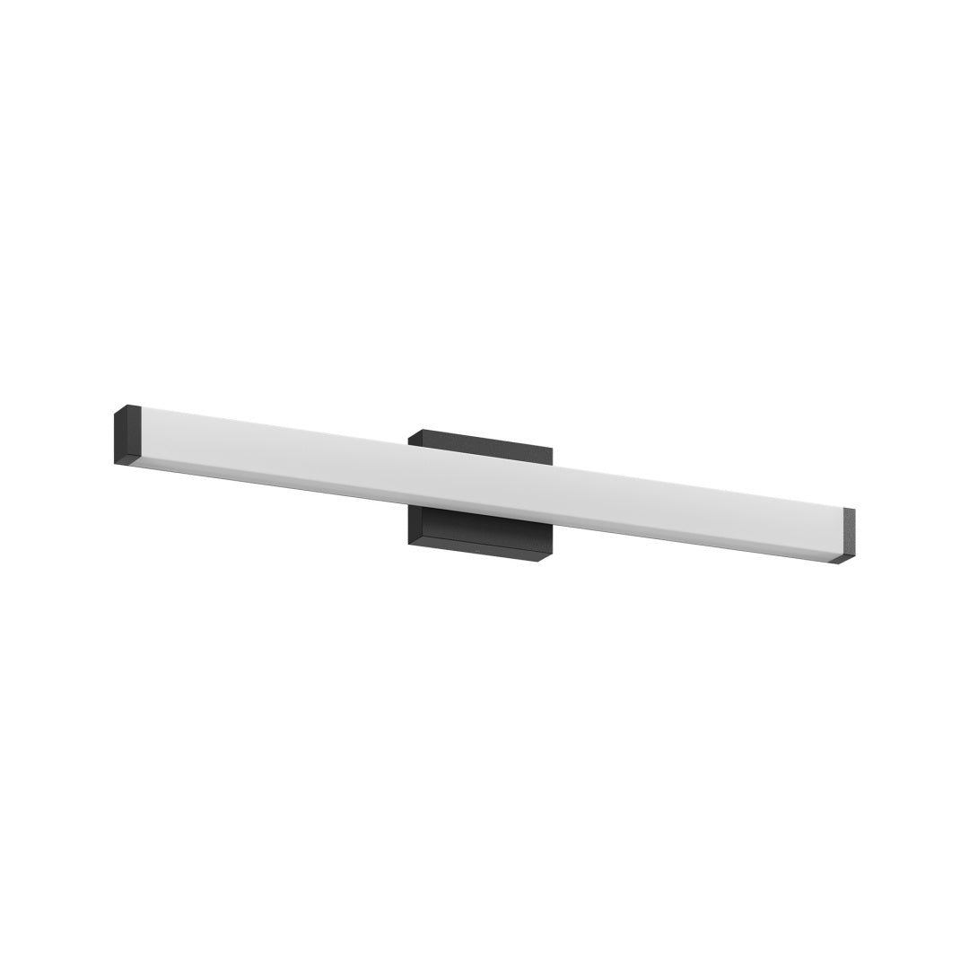 Luz para Tocador de Baño Negro - 33 Pulgadas Luces Modernas para Tocador de Baño - 18W Luces LED para Baño Sobre el Espejo Luz Blanca Fría 6000K