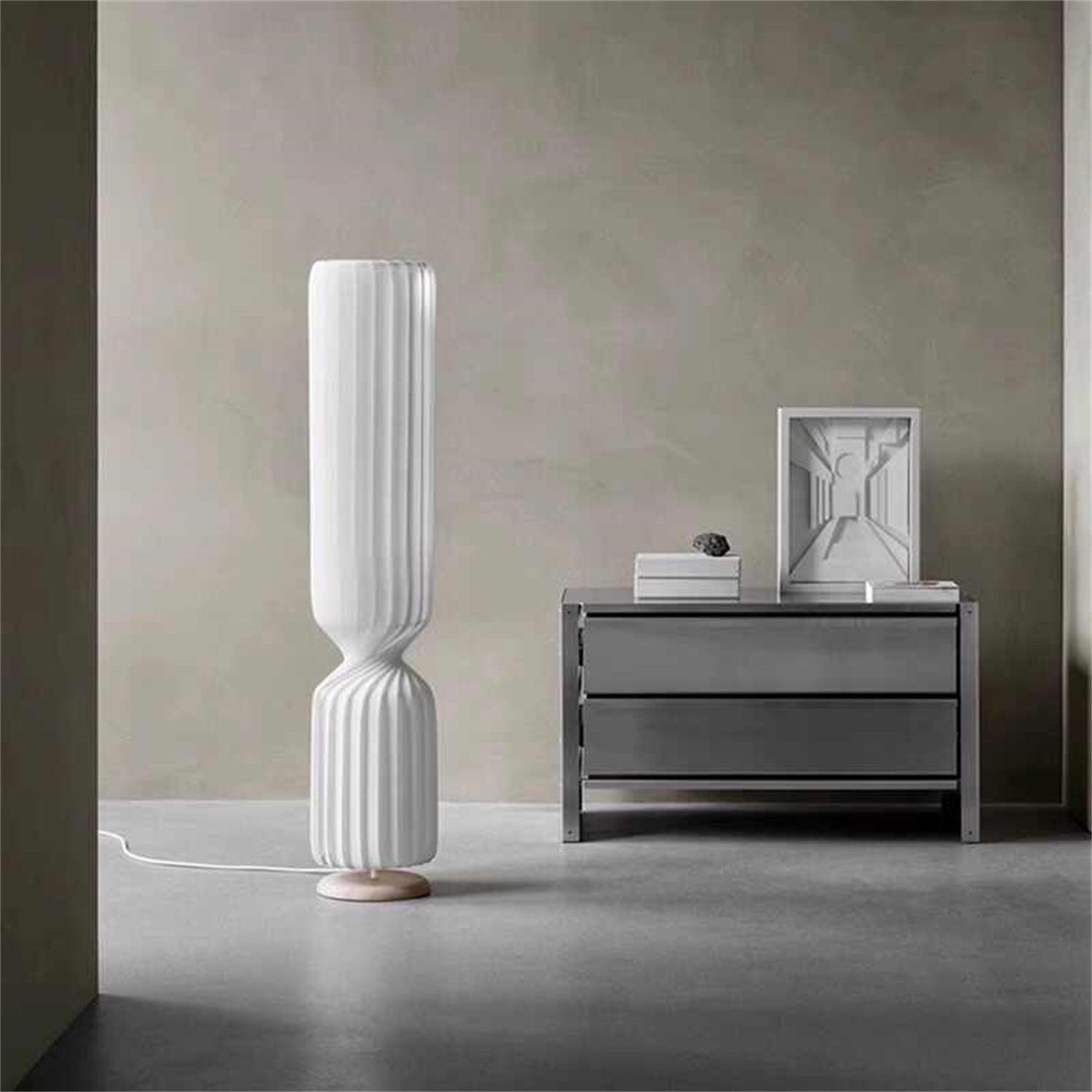 Gold Modern Floor Lamp