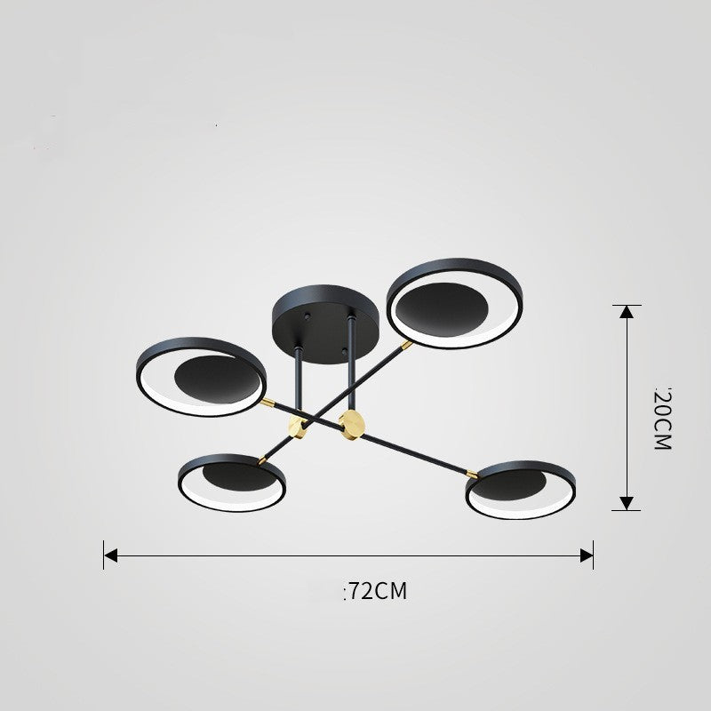 Glass Modern Ceiling Light