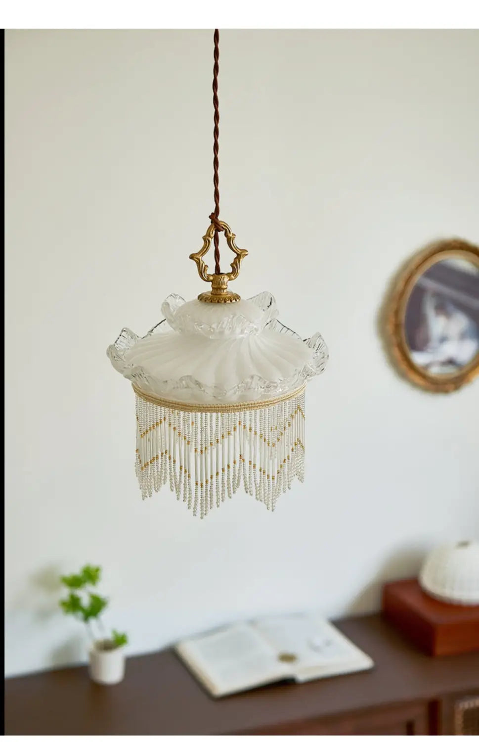 Tassel Chandelier Dining Room Bedroom Bedside Hallway Chandelier